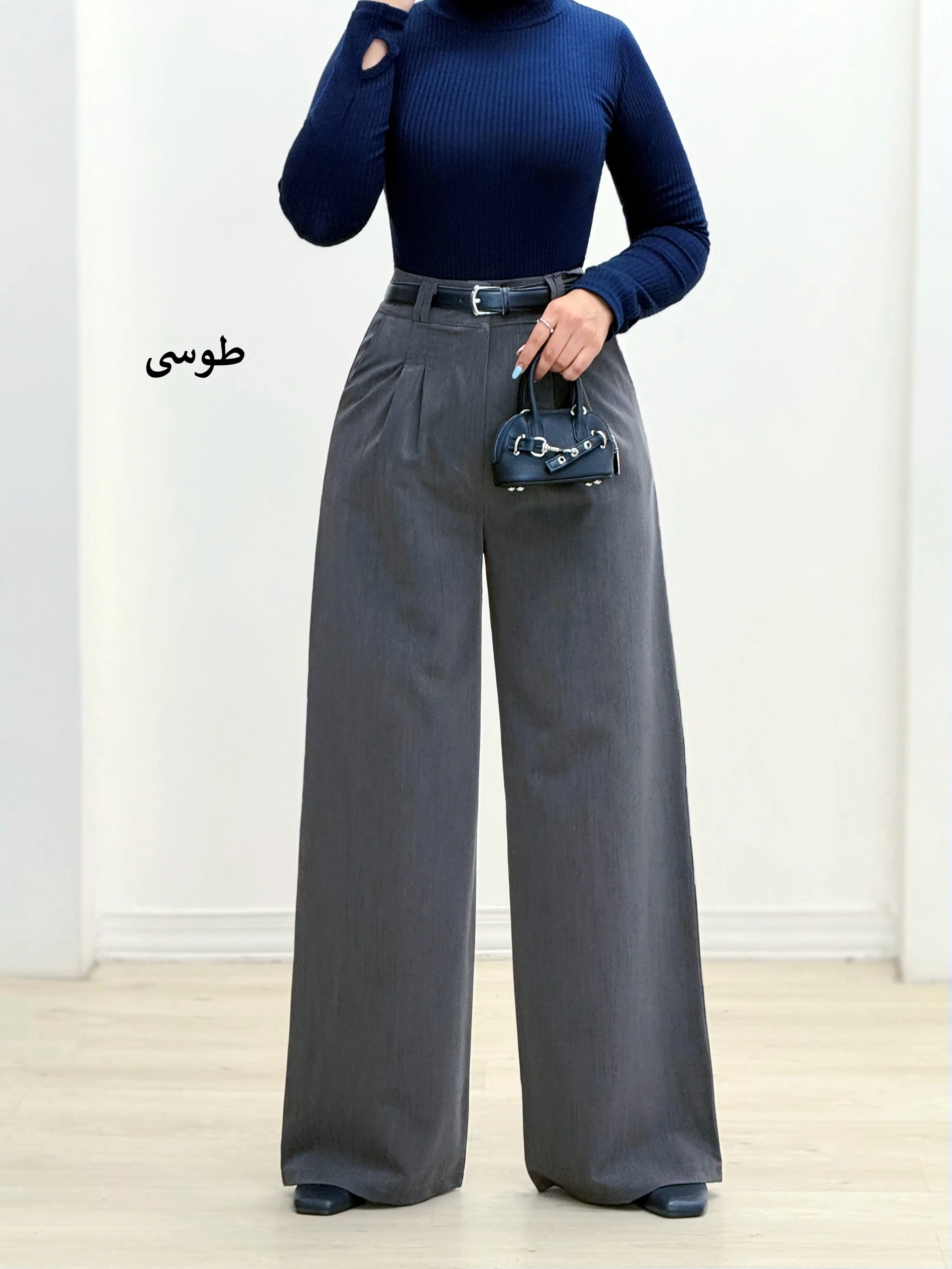 7160-شلوار فول بگ فونیا